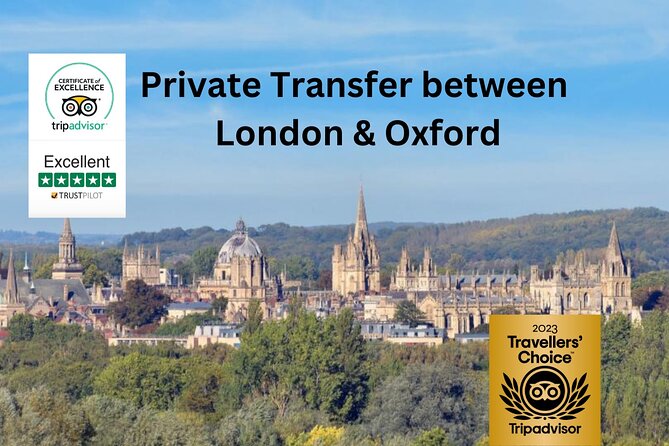 Private Transfer between London and Oxford - Meet & Greet - Landing in London and meeting your driver