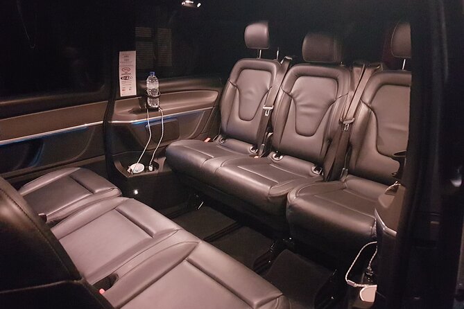 Private Transfer from London & All London Airports to Liverpool - Inside the Mercedes V-Class
