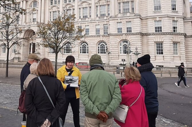 Reel Tours: Liverpool Film Location Walking Tour - The Royal Liver Building as 1940s Manhattan