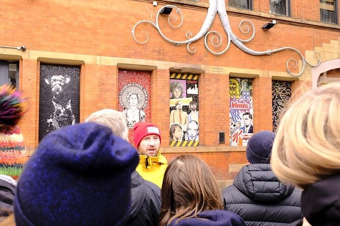 Rock and Goal Manchester Walking Tour - Newton Street and Manchester on screen