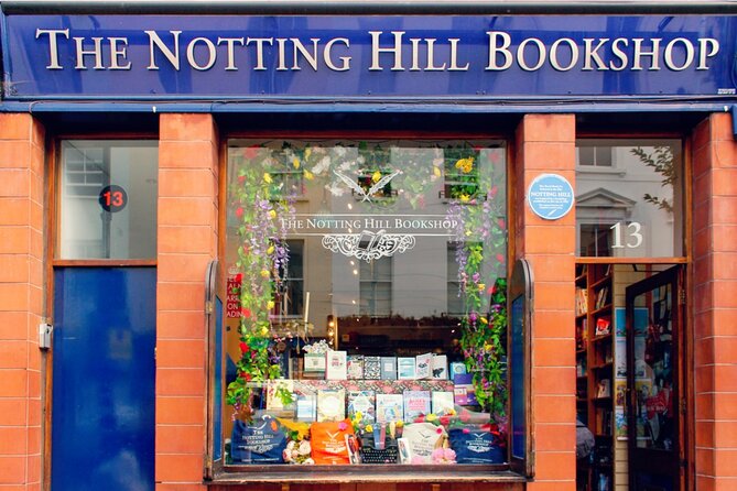 Romantic Notting Hill: Self-Guided Love Story Puzzle Walk - The blue door at 280 Westbourne Park Road