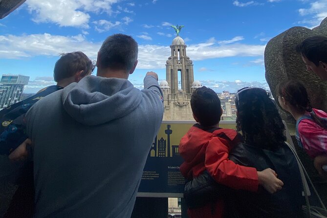 Royal Liver Building 360 - Tower Tour and Experience - The 10th-floor roof and the Great George Liver Clocks