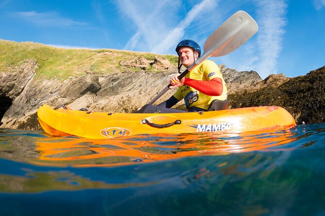 Sea Kayak Lesson & Tour in Newquay - Paddling past caves, cliffs, and coves