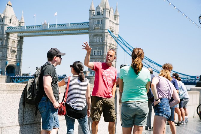 Secrets of London Bike Tour: Thames, Tower Bridge, and Market - The Tower of London and the ride across Tower Bridge