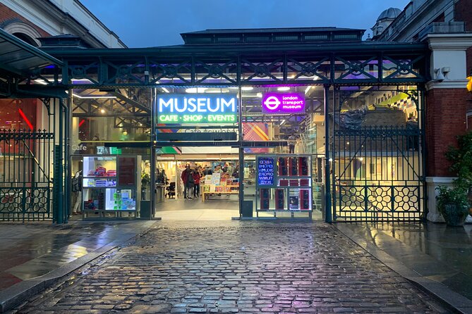Secrets of Underground Walking Tour with London Transport Museum - London Transport Museum in Covent Garden