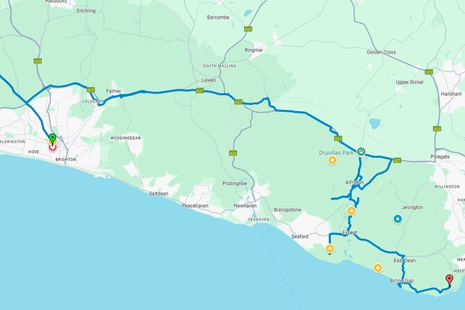 Seven Sisters Tour - East Dean, the Tiger Inn, and local choices
