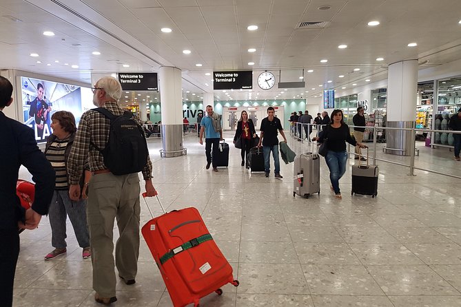 Shared Arrival Transfer London Airport to Hotel Accommodation - Finding the driver at Heathrow or Gatwick