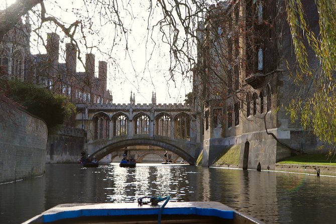 Shared Chauffeured Punt Tour - Magdalene College and Cambridges trading past
