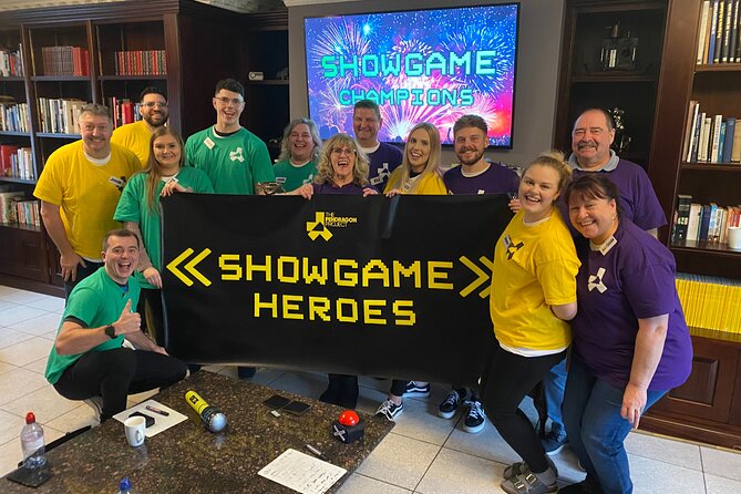 Showgame: Team Activity in Brighton, Sussex and London - What happens during the 2.5-hour session