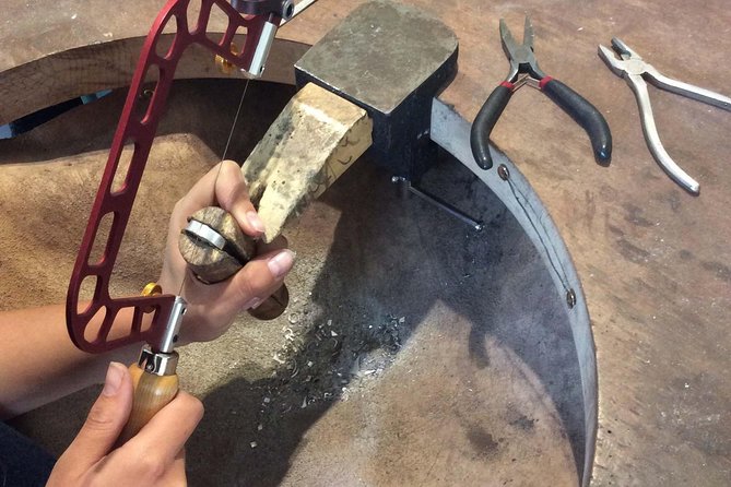 Silver Ring Workshop in Kent, England - A Silver Strip Becomes Your Canterbury Keepsake