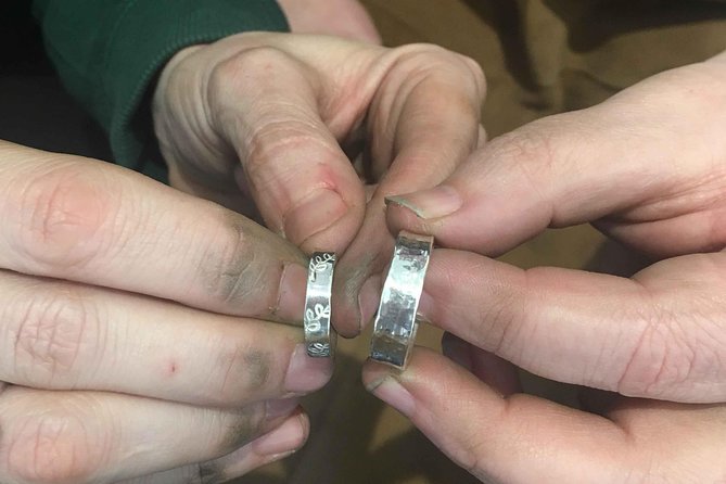 Silver Ring Workshop in Kent, England - Soldering the Join