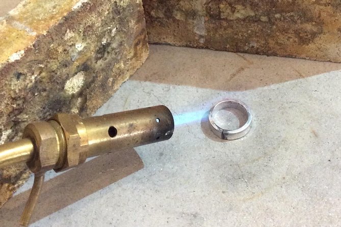 Silver Ring Workshop in Kent, England - The Torch, Annealing, and Forging the Shape