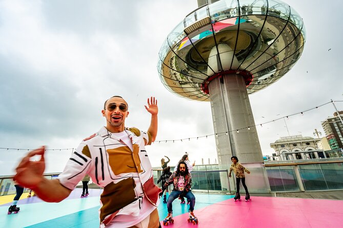 Skate + i360 Journey - Rising 450 feet inside the i360 pod