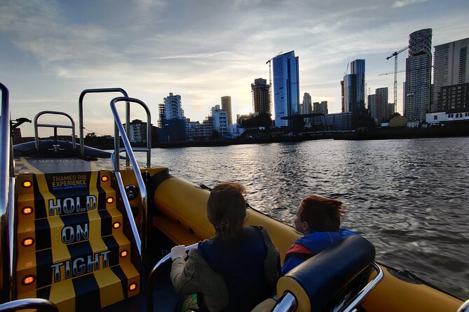 Speedboat Cruise Tour: Embankment OR Westminster Pier -70 minutes - When the RIB opens up