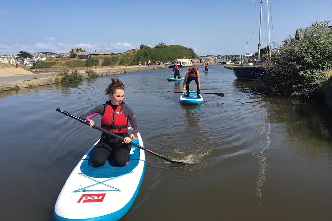 Stand Up Paddle Boarding Journey Down Bude Canal - What happens from arrival to the first paddle stroke