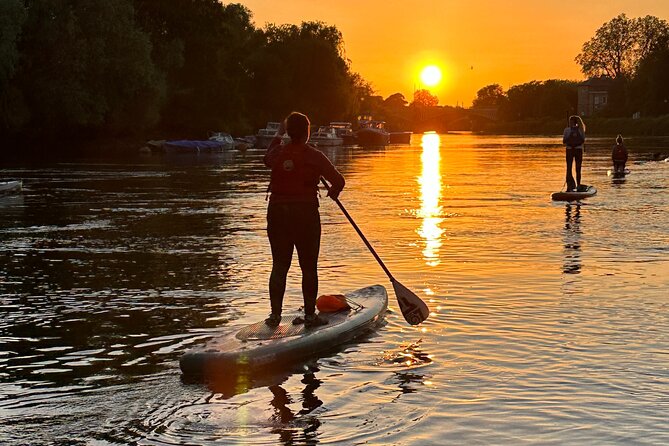 Stand up Paddleboarding on the beautiful Thames at Richmond - Why Richmond is a fine place to learn paddleboarding