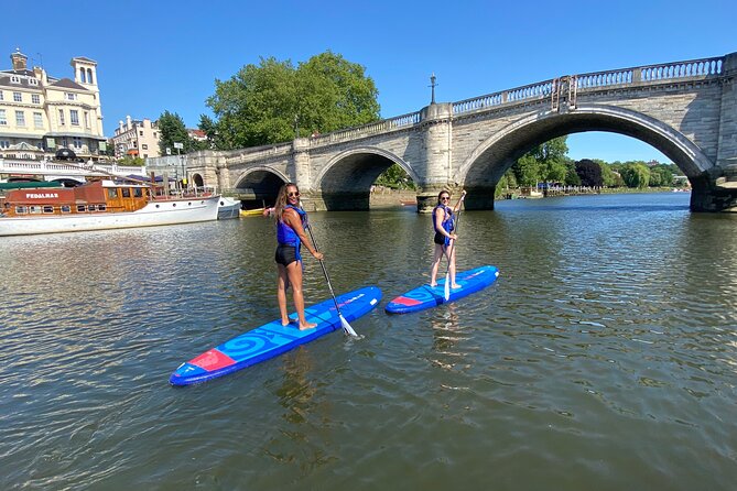 Stand up Paddleboarding on the beautiful Thames at Richmond - Small-group coaching and the human side of the session