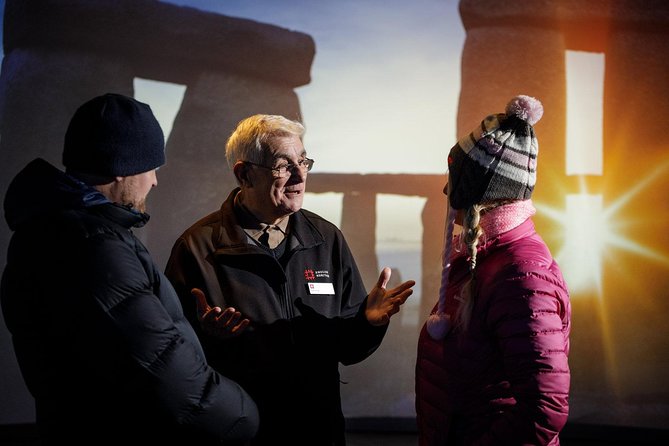 Stonehenge Shuttle Bus from London with Optional Fish & Chips - Using the visitor center and audio guide