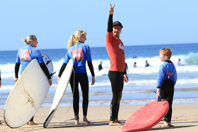 Surf Lesson - What standing up may actually feel like