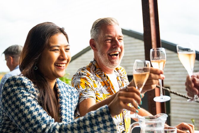 Sussex Vineyard & Winery Bus Tour on Iconic Vintage London Bus - Court Gardens Farm and its sparkling wines