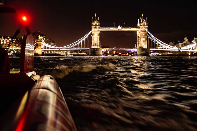 Thames Rockets Sunset London Speedboat Experience - The Shard, Canary Wharf, and the 30-knot run