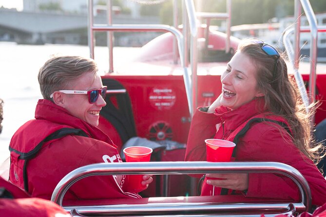 Thames Rockets Sunset London Speedboat Experience - HMS Belfast and the final return