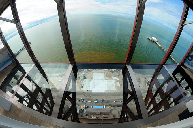 The Blackpool Tower Eye Admission Ticket - The glass SkyWalk tests your nerve