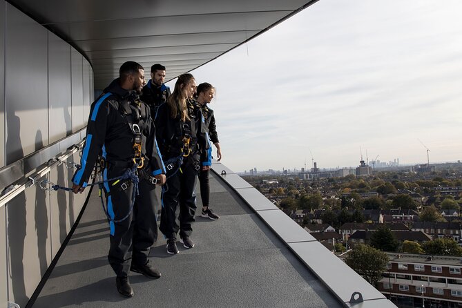 The Dare Skywalk Climb - The 150 stairs and the sloping approach