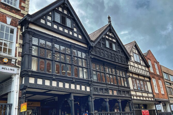 The Heart of Chester Walking Tour - Guided Walk - Chester Cross and the sound of the modern centre