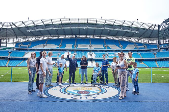 The Manchester City Stadium Tour - Entering Etihad Stadium on a 75-minute visit