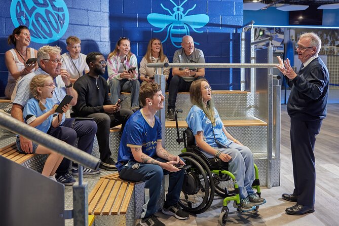 The Manchester City Stadium Tour - The virtual Pep Guardiola press conference