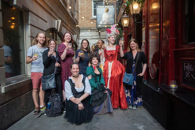 Theatrical Walking Tour with Harlots, Strumpets and Tarts - A different kind of London history