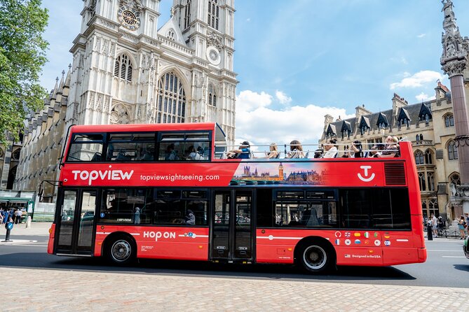 TopView® 24 Hr Hop on Hop off Bus Tour with River Cruise & Walks - A practical first look at London