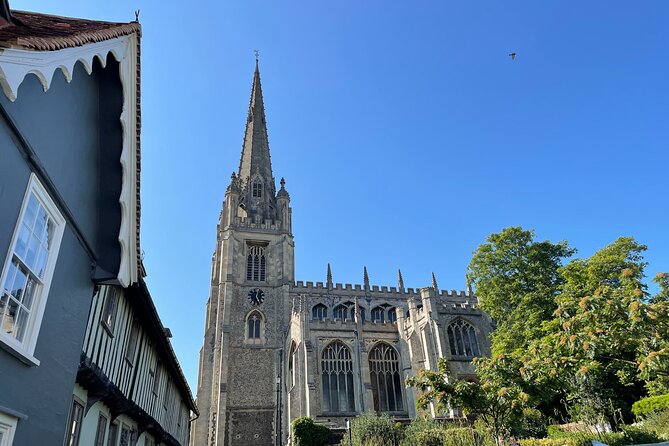 Town Food Tour in Saffron Walden - St Mary’s Church and the old streets