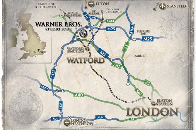 Warner Bros. Studio Tour with Transportation from London - Entering the Great Hall and the first film sets