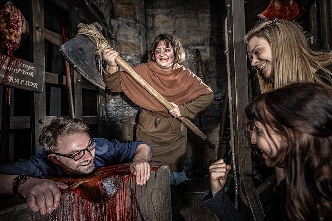 York Dungeon Entry Ticket - The prison scene and carriage ride